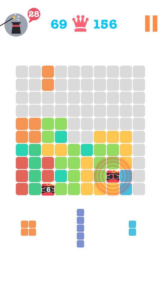 #3. Free to Fit: Color block puzzle logic stack dots (iOS) 由: Lam Thanh
