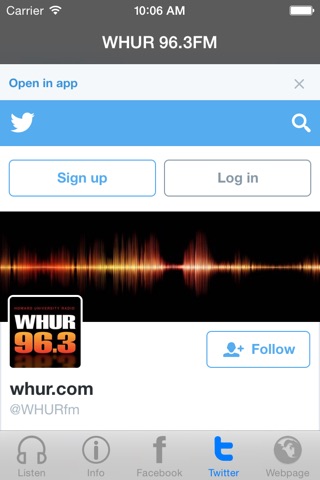 WHUR 96.3 screenshot 4