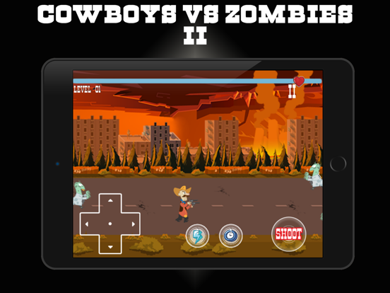 Screenshot #4 pour Cowboys VS Zombies II
