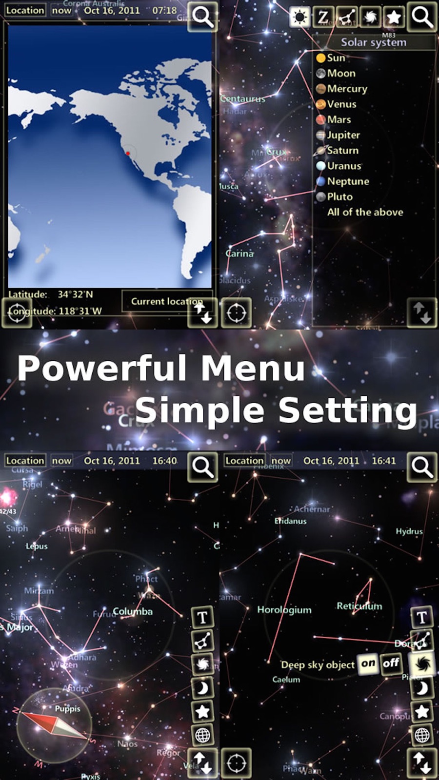 StarTracker - Mobile SkyMap iphone screenshot 4