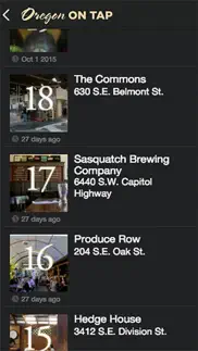 oregon on tap iphone screenshot 4