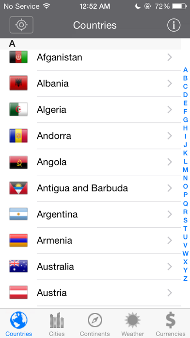 World Countries Pro Screenshot