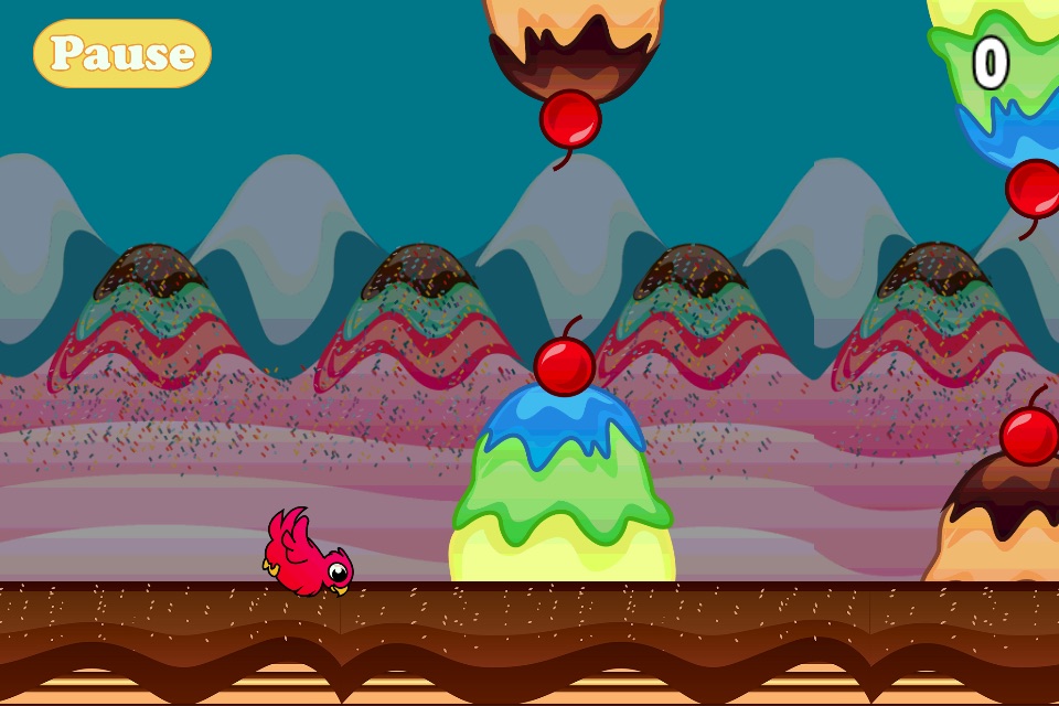 Flying Tiny Bird In the Land of Candies and Ice Creams screenshot 3