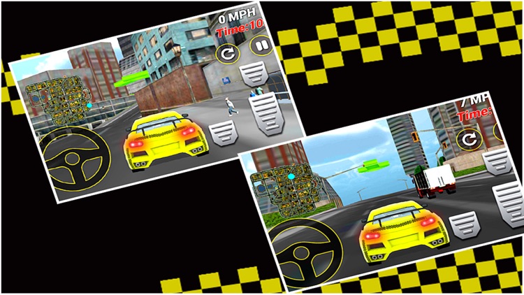Taxi Simulator 3D 2016 screenshot-3