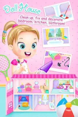 Game screenshot Doll House Cleanup & Decoration - Bedroom, Kitchen & Bath Designer mod apk