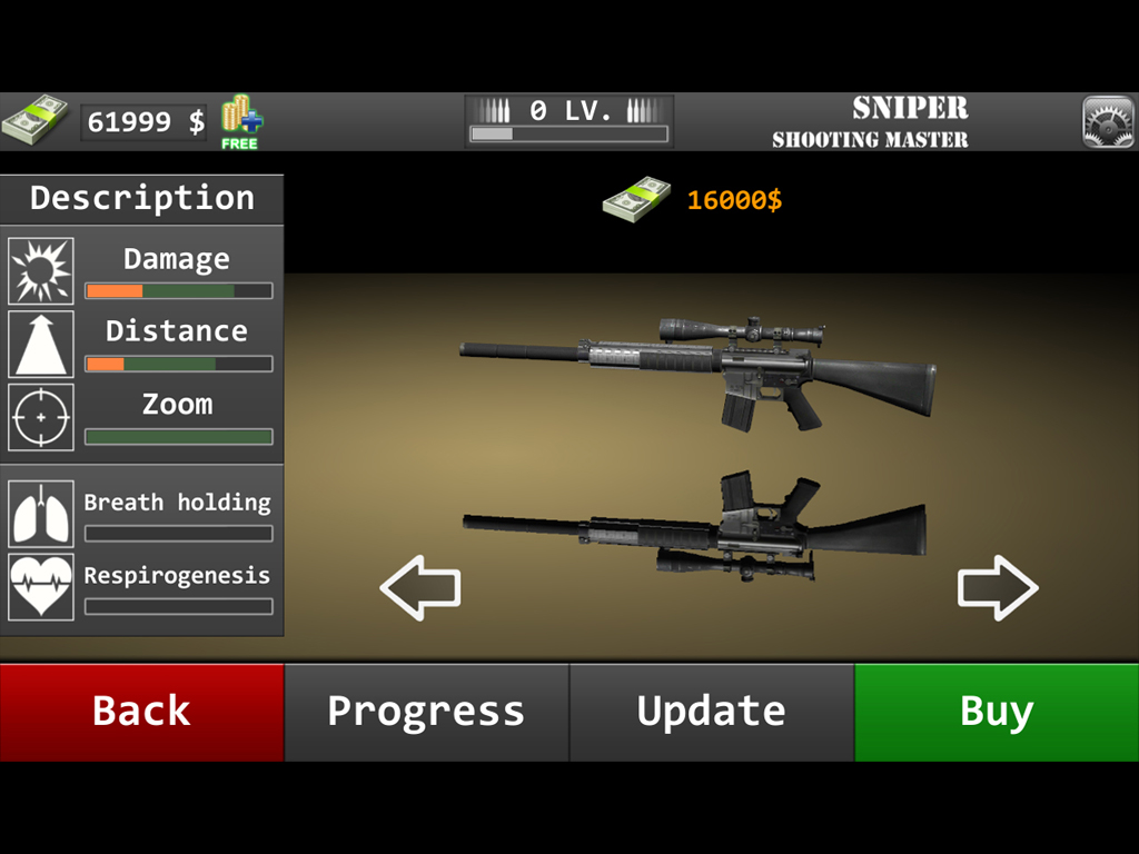 3d Simulator Sniper : Shooting
