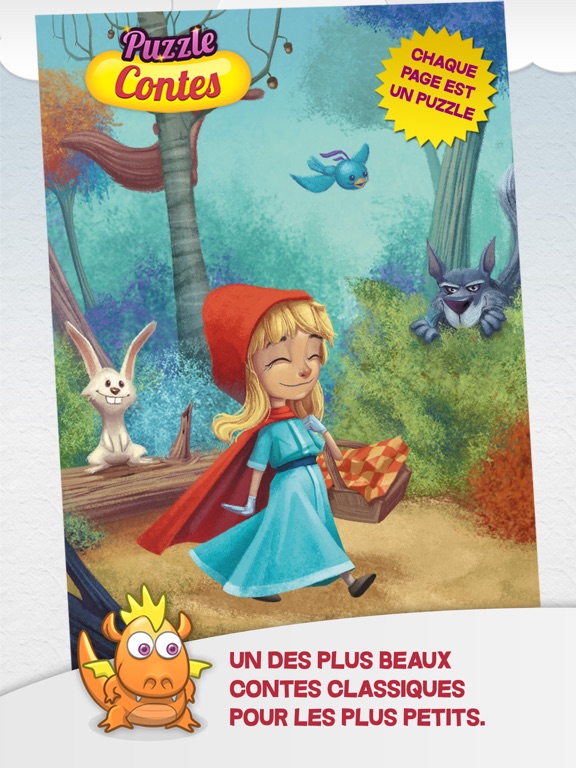 Screenshot #4 pour Petit Chaperon Rouge Puzzle Conte