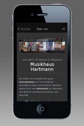 Musikhaus Hartmann screenshot 2