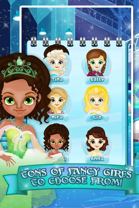 Ice Princess Wedding Salon - christmas make-up spa games for gir