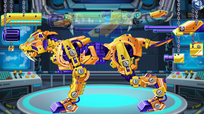 Screenshot #2 pour Robot tigre Dragon Guerrier - Robot Guerre
