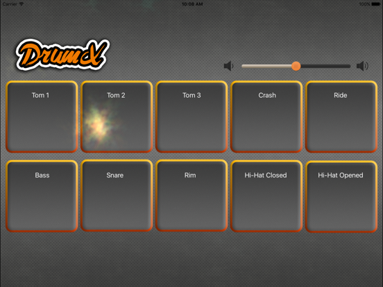 Screenshot #5 pour Drum X - Electric Drums in your pocket