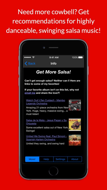 Salsa Rhythm - the Latin Dance Practice Tool