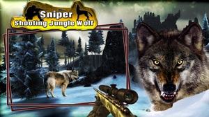Sniper Shooting Jungle Wolf screenshot #5 for iPhone