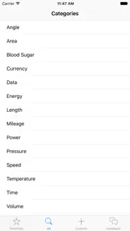 Convert units easy Lite iphone bilder 0
