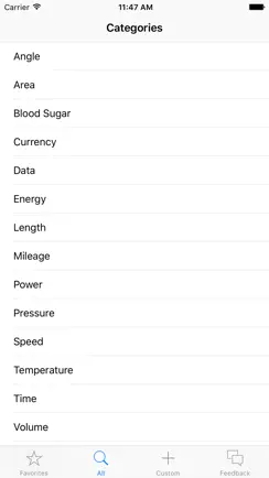 Convert units easy Lite iPhone image 1