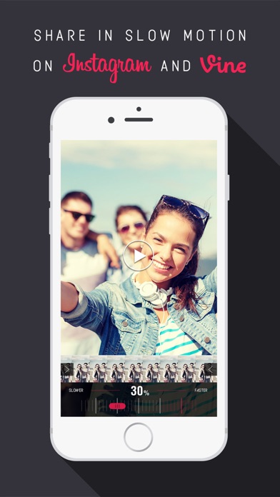 Screenshots of Slow Motion - Video Camera Slo Mo, Fast Mo & Stop Speed Editor for YouTube & Instagram for iPhone