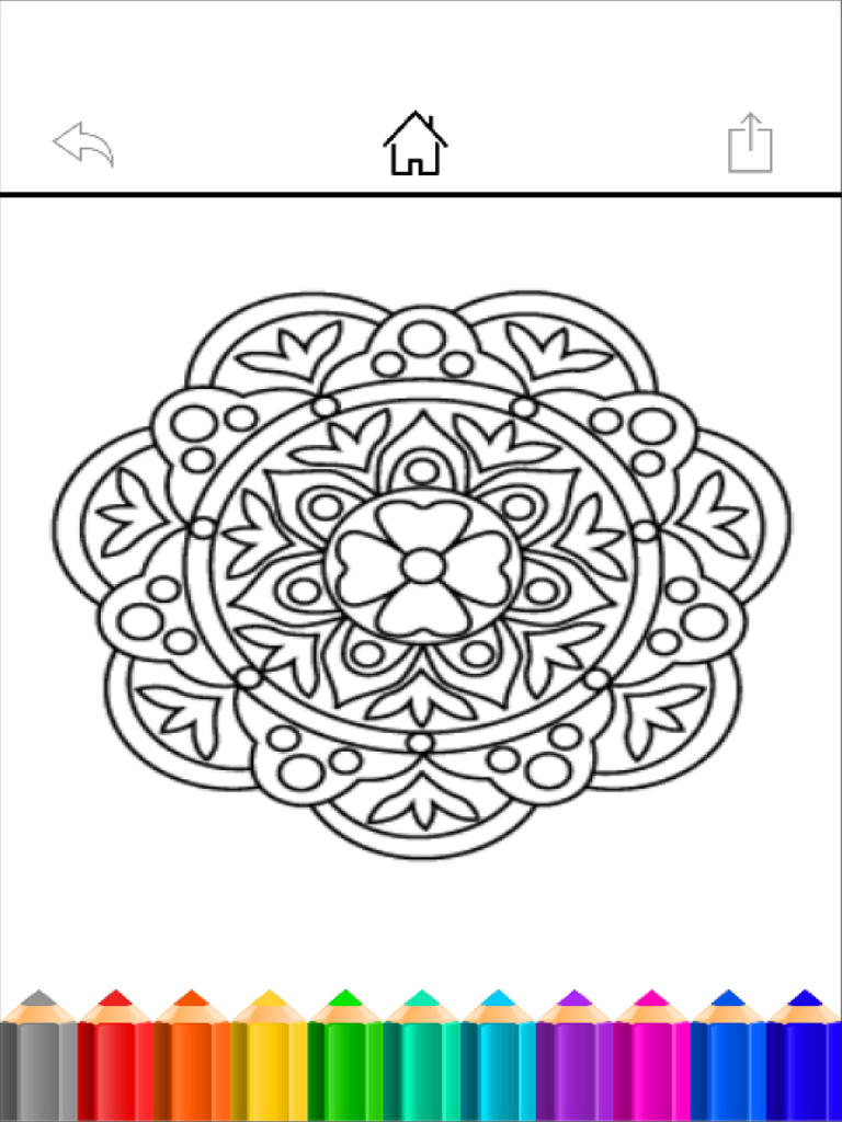 ColorShare : Best Coloring Book for Adults - Free Stress Relieving Color Therapy in Secret Garden screenshot 5