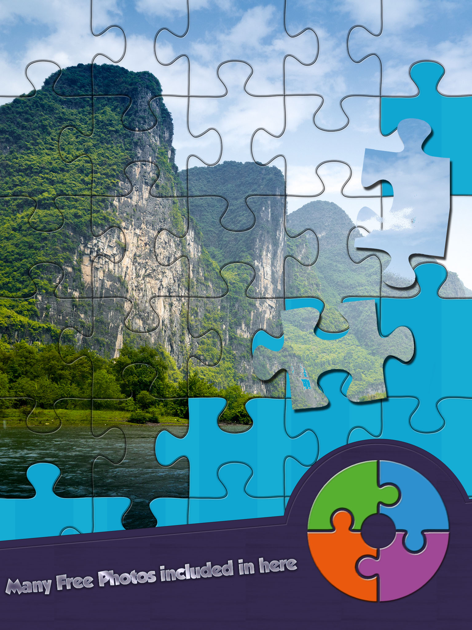 Jigsaw Charming Landscapes HD Puzzles - Endless Fun Activity screenshot 7
