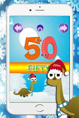 Game screenshot Изучение английского число от 1 до 100 бесплатно по Санта-Клауса apk