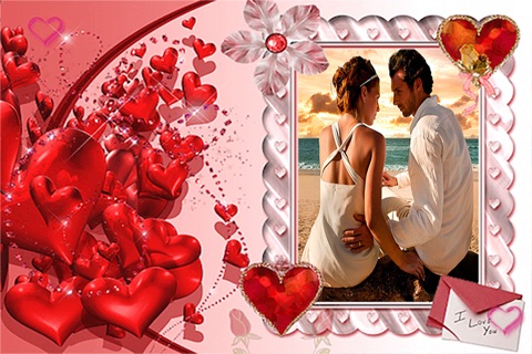 Valentine's Romance Photo Frames screenshot 3