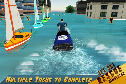 Jet Ski Rescue Simulator screenshot 4