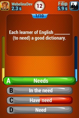 Ultimate English Grammar Test – Learn And Practice Your Language Knowledge screenshot 2