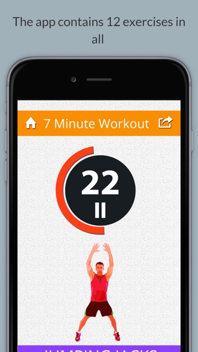 Screenshot #1 pour Seven Minutes Workout