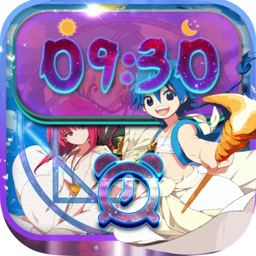 iClock Anime Alarm Clock Wallpapers Frames Pro - 