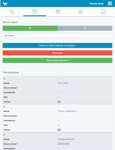 Screenshot #4 pour TBuddy - Einfach für's Team