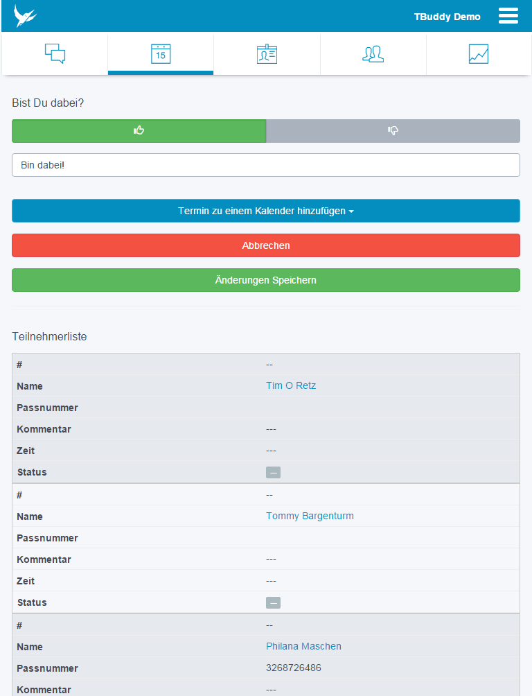 TBuddy - Einfach für's Team screenshot 3