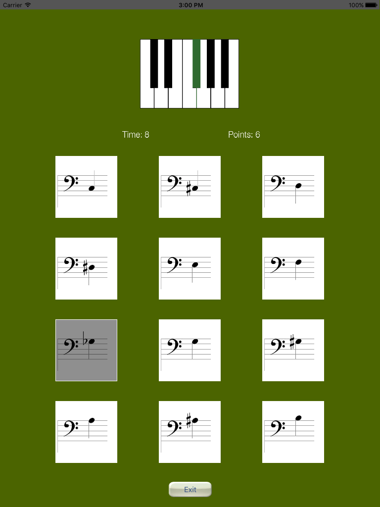 Sheet Music Trainer Piano Bass