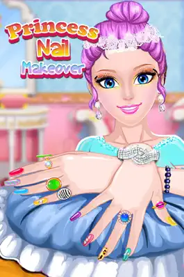 Game screenshot Princess Nail Salon - Makeup, Dressup and Makeover Girls Games mod apk