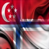 Singapura Norway frasa malay norwegian ayat audio