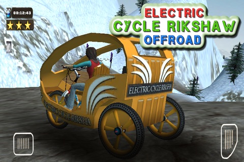 Electric Cycle Rickshaw Offroad screenshot 2