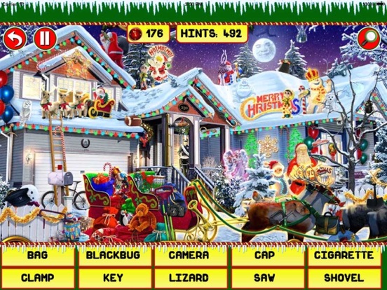 Christmas Hidden Objects 7 in 1