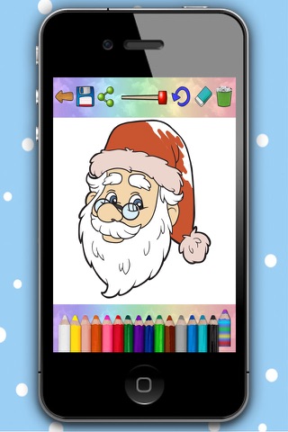 Christmas Coloring Book Pages – Paint & Draw screenshot 3