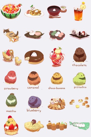 Funny Food Stickers screenshot 4