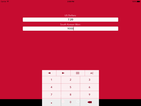Screenshot #4 pour South Korean Won To US Dollars – Currency Converter (KRW to USD)
