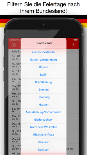 Feiertag Kalender Deutschland 2016(圖3)-速報App