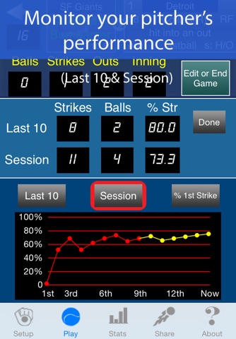 Pitcher Trakker screenshot 2
