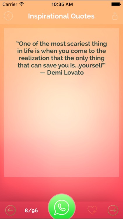 Inspirational & Motivational Quotes - InstaQuote screenshot-3