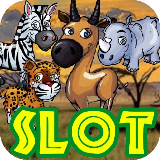 Slots - Wild Animal Safari Slots: Africa Fortune VIP Poker Machine Casino icon
