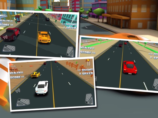 3D 楽しいレースゲーム 最高の車ゲーム 無料の高速レースのおすすめ画像3