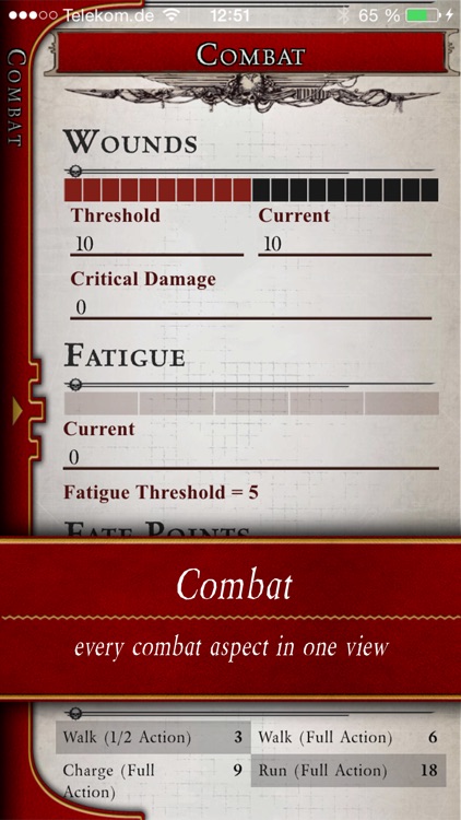 Dark Heresy: Digital Character Sheet 1st Edition screenshot-3