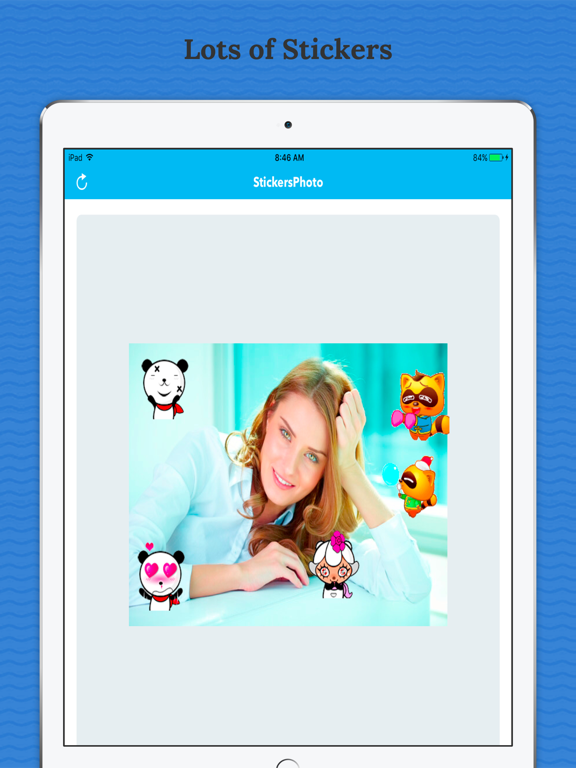 Photostickers-Free iPad screenshot