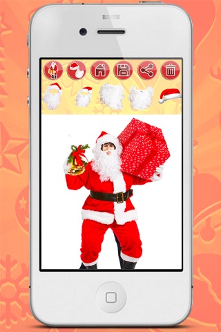 Selfie with Santa - Take yourself Santa Claus photos and add stickers on your Christmas photos - Premium screenshot 3