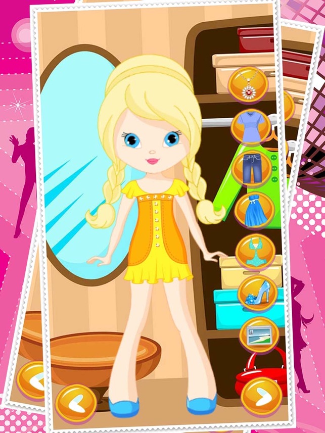 Menina que vestir bonecas - Moda Jogo Makeover para meninas na App