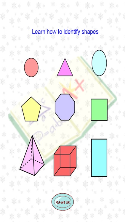 Math Shapes Kindergarten - Geometry Educational