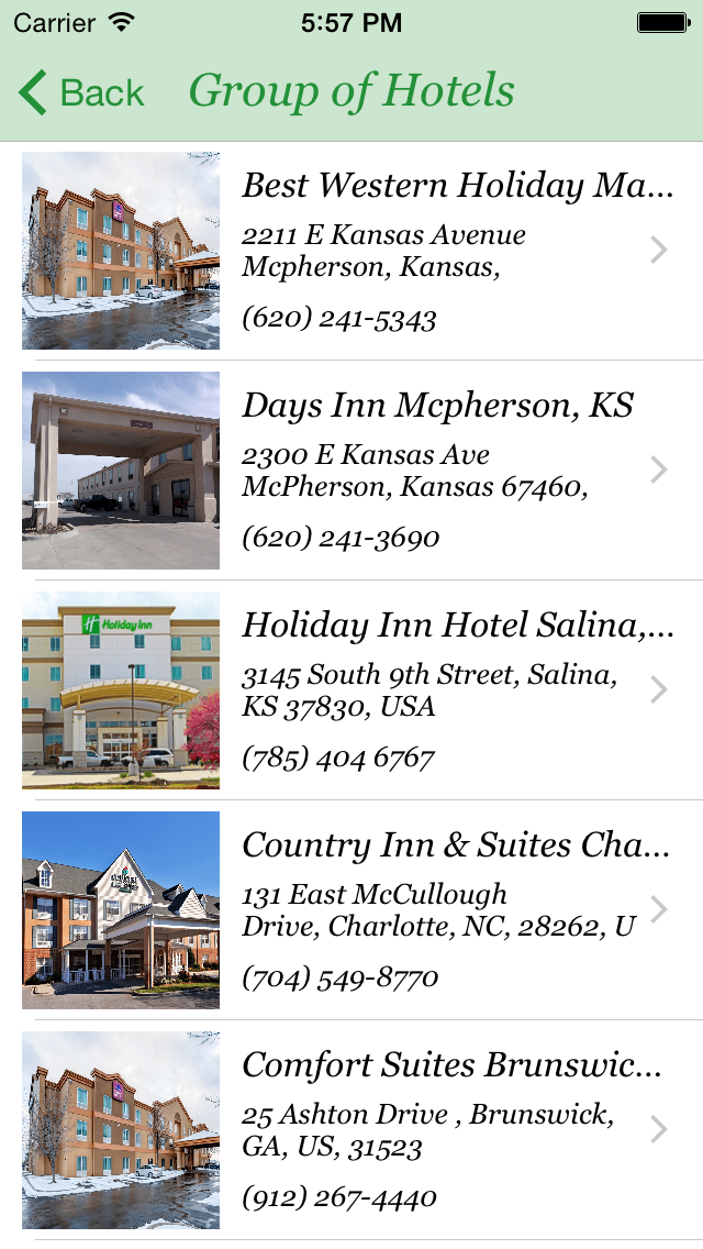 App screenshot