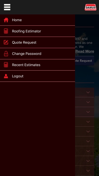 Damus Roofing Estimator